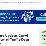 Article backdrop: Google Core Update, Crawl Limits & Gemini Traffic Data – SEO