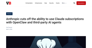 Article backdrop: Anthropic cuts off the ability to use Claude subscriptions w