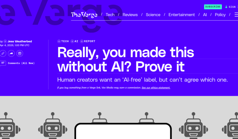 Proving Human-Made Content in a World That Assumes You Used AI