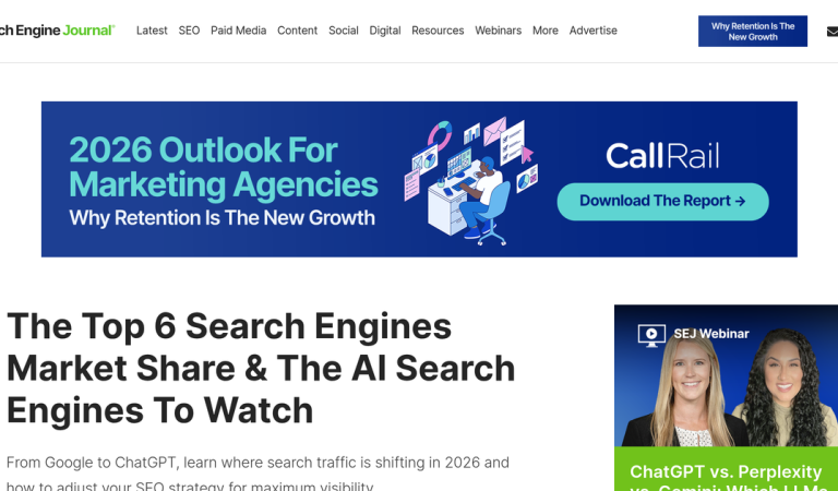 Search Engine Market Share 2026: AI Search Is Reshaping SEO