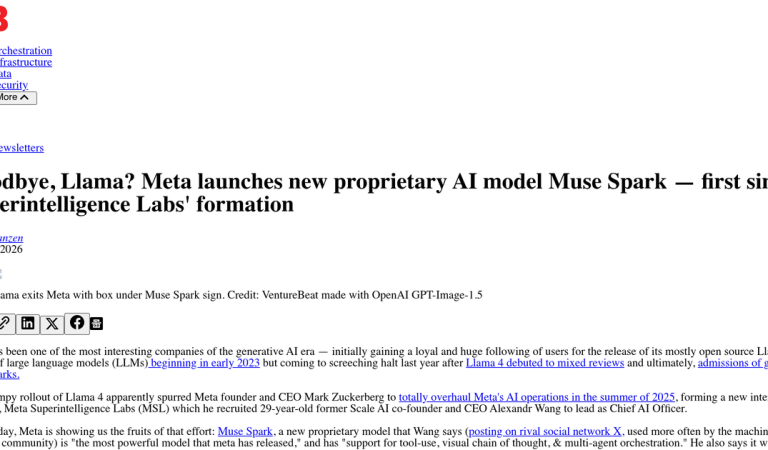 Meta Muse Spark: Proprietary AI Model Ends the Llama Era