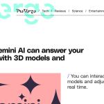 Article backdrop: Google’s Gemini AI can answer your questions with 3D models