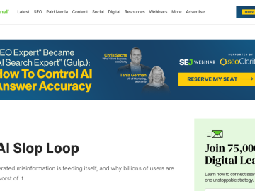Article backdrop: The AI Slop Loop via @sejournal, @lilyraynyc