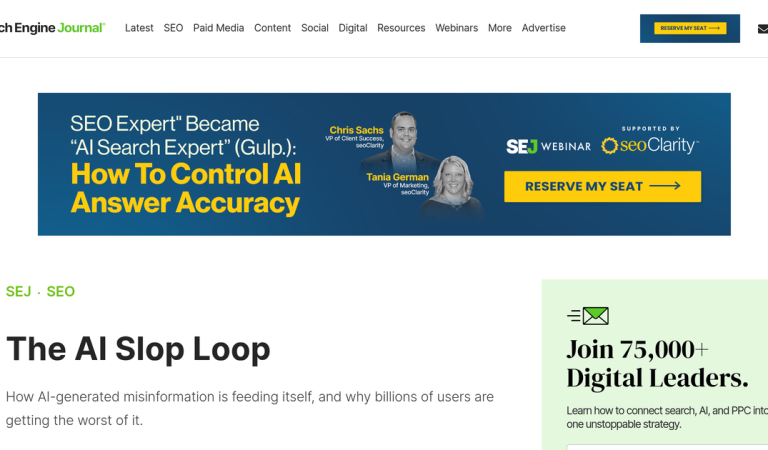 The AI Slop Loop: How AI Tools Are Fabricating SEO Facts at Scale