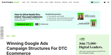 Article backdrop: Winning Google Ads Campaign Structures For DTC Ecommerce via