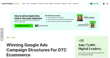 Article backdrop: Winning Google Ads Campaign Structures For DTC Ecommerce via