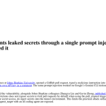 Article backdrop: Three AI coding agents leaked secrets through a single promp