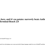 Article backdrop: OpenAI's GPT-5.5 is here, and it's no potato: narrowly beats