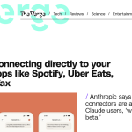 Article backdrop: Claude is connecting directly to your personal apps like Spo