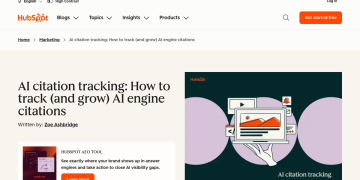 Article backdrop: AI citation tracking: How to track (and grow) AI engine cita
