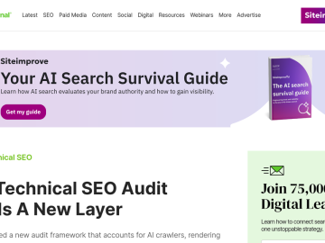 Article backdrop: The Technical SEO Audit Needs A New Layer via @sejournal, @s