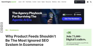 Daily Marketing Roundup: Why Product Feeds Shouldn’t Be The Most Ignored SEO System I