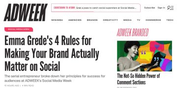Daily Marketing Roundup: Emma Grede’s 4 Rules for Making Your Brand Actually Ma