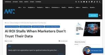 Daily Marketing Roundup: AI ROI Stalls When Marketers Don’t Trust Their Data