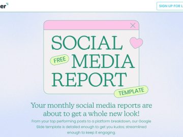 Viral 50: Social Media Reporting Template(opens a new tab)