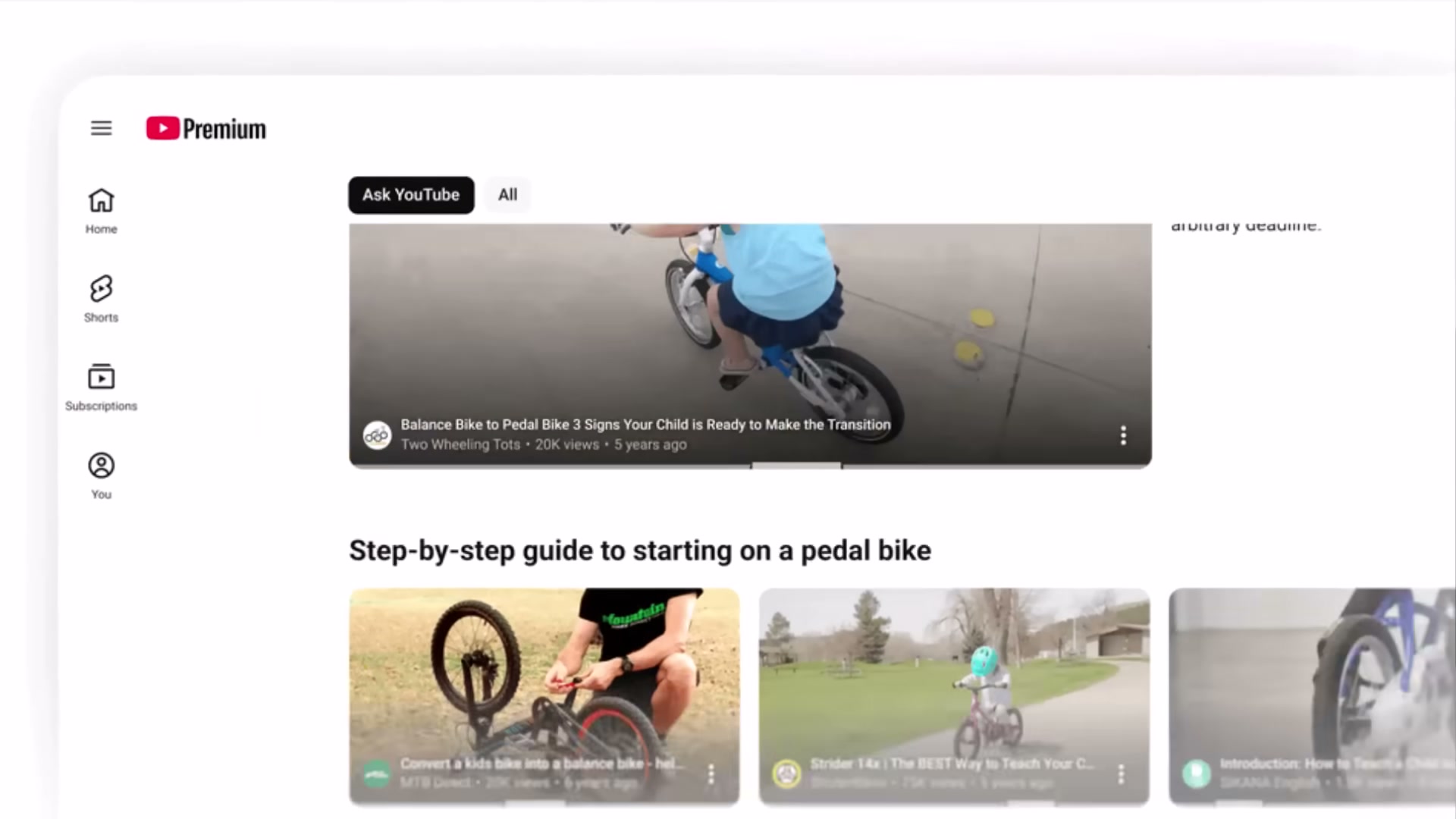 YouTube's new 'Ask YouTube' tab appears directly in search results, surfacing AI-curated video playlists and step-by-step guides instead of a raw list of videos.