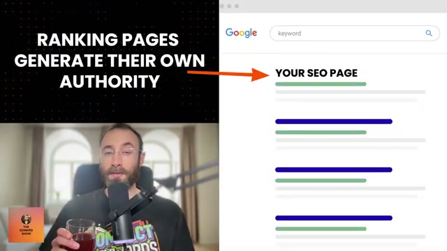 Each ranking page builds its own authority — why spreading keywords across one page dilutes your SEO signal