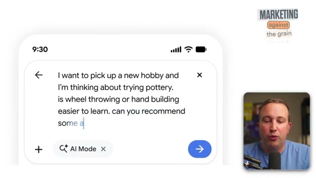 Google AI Mode turns search into a conversation — users type intent, not keywords