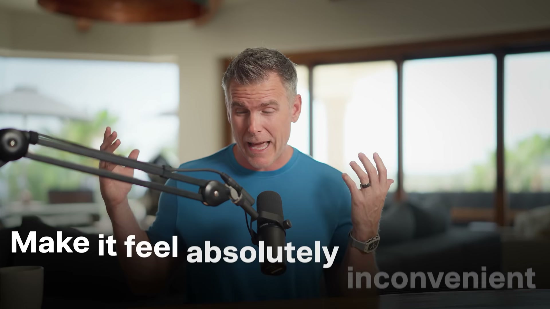 Environment design tactic: engineer friction to make bad habits feel absolutely inconvenient