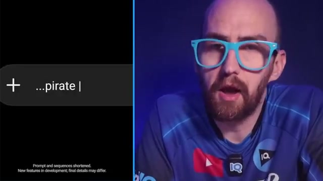An AI prompt generating photorealistic video content — exactly the type YouTube's auto-detection now flags