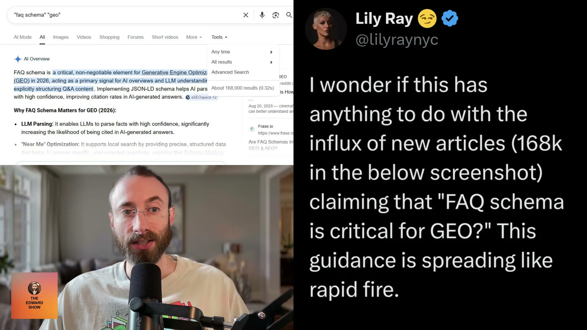 Lily Ray flags how a false