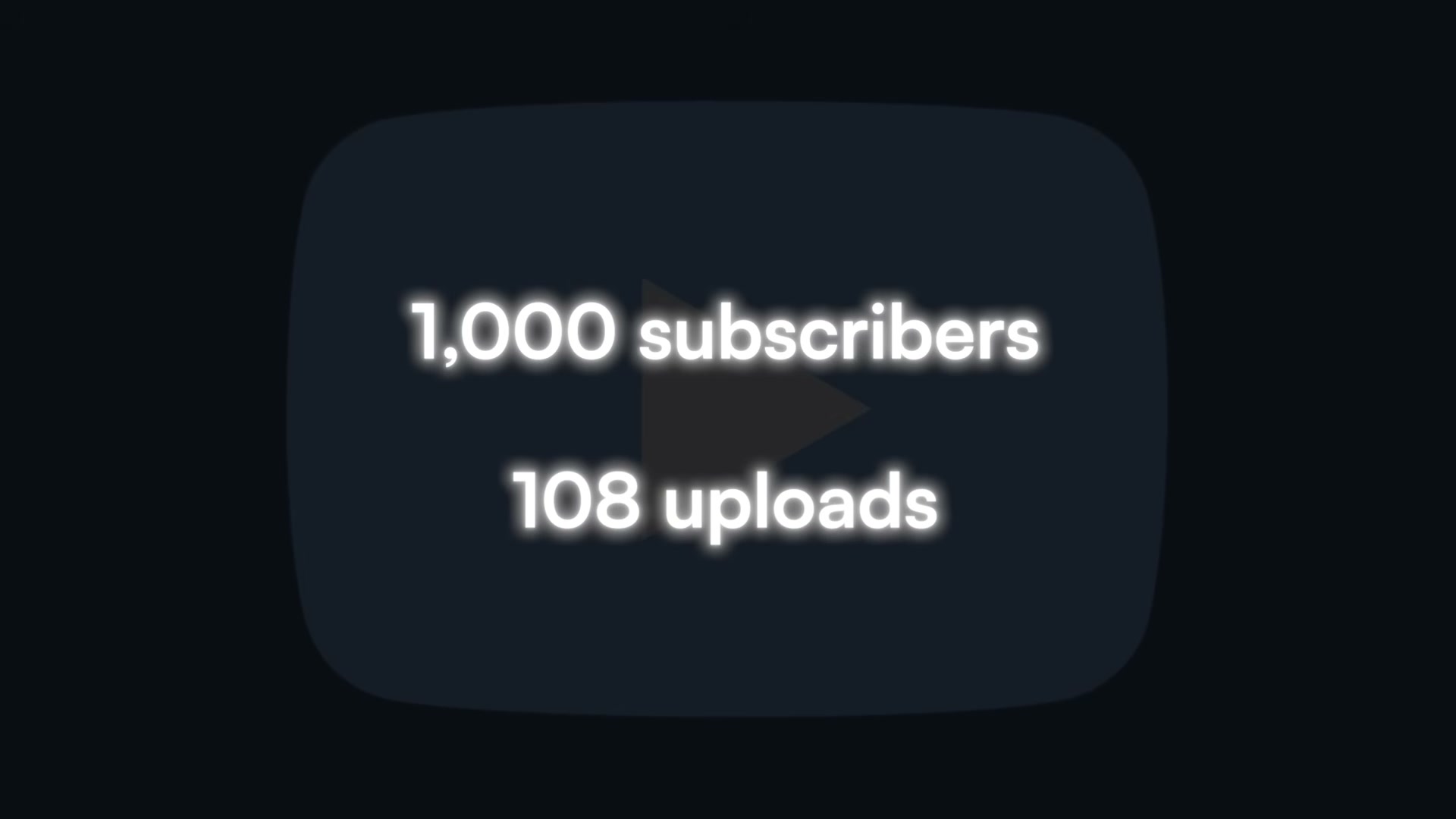 vidIQ's data: hybrid channels required a median of 108 uploads to reach 1,000 subscribers — the worst result of any format strategy in the study.