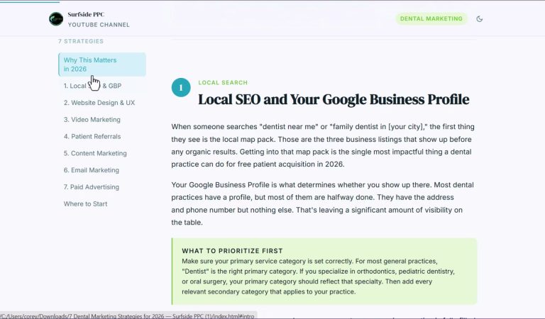 Tutorial: 7 Dental Marketing Strategies for More Patients