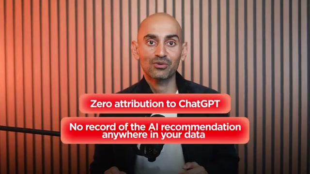 The hidden traffic problem: ChatGPT sends buyers to your site with zero attribution in your analytics.