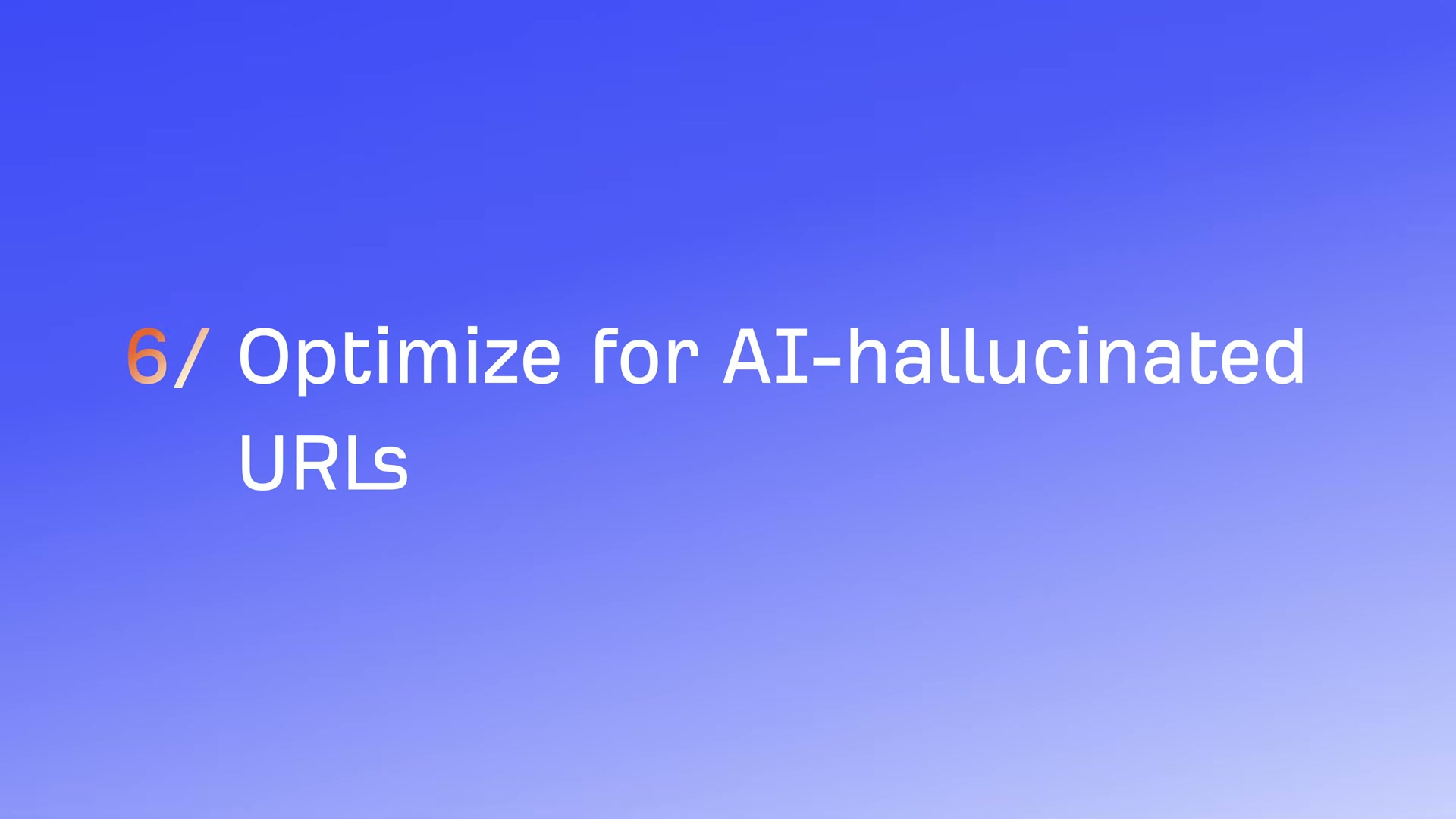 Research finding: AI assistants hallucinate URLs and send visitors to 404 pages 2.87× more often than Google Search — ChatGPT is the biggest offender at 2.38% of all cited URLs returning 404s.
