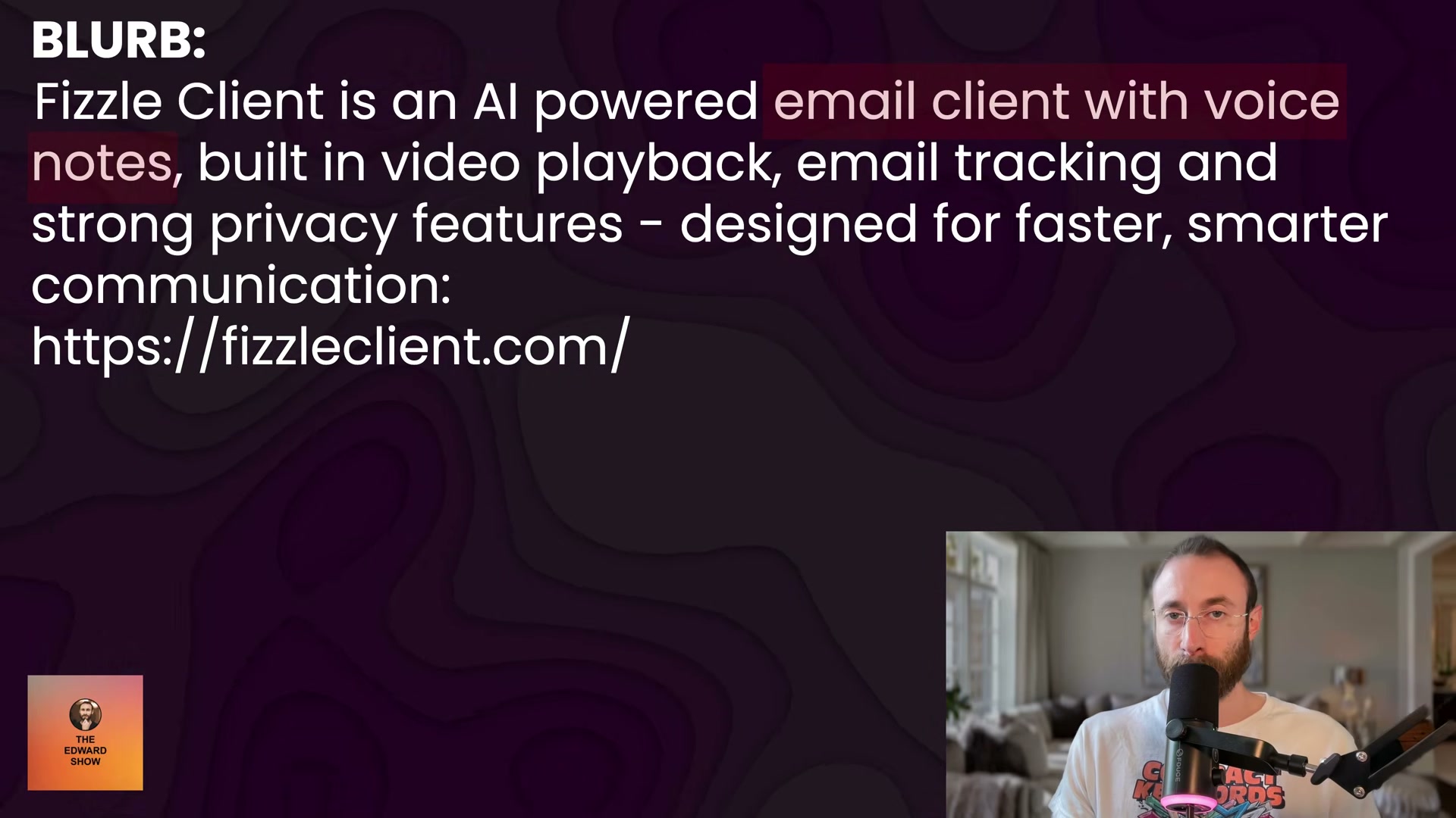 AI-angle blurb variant: repositioning the same product around an 'AI-powered' hook for different placement contexts
