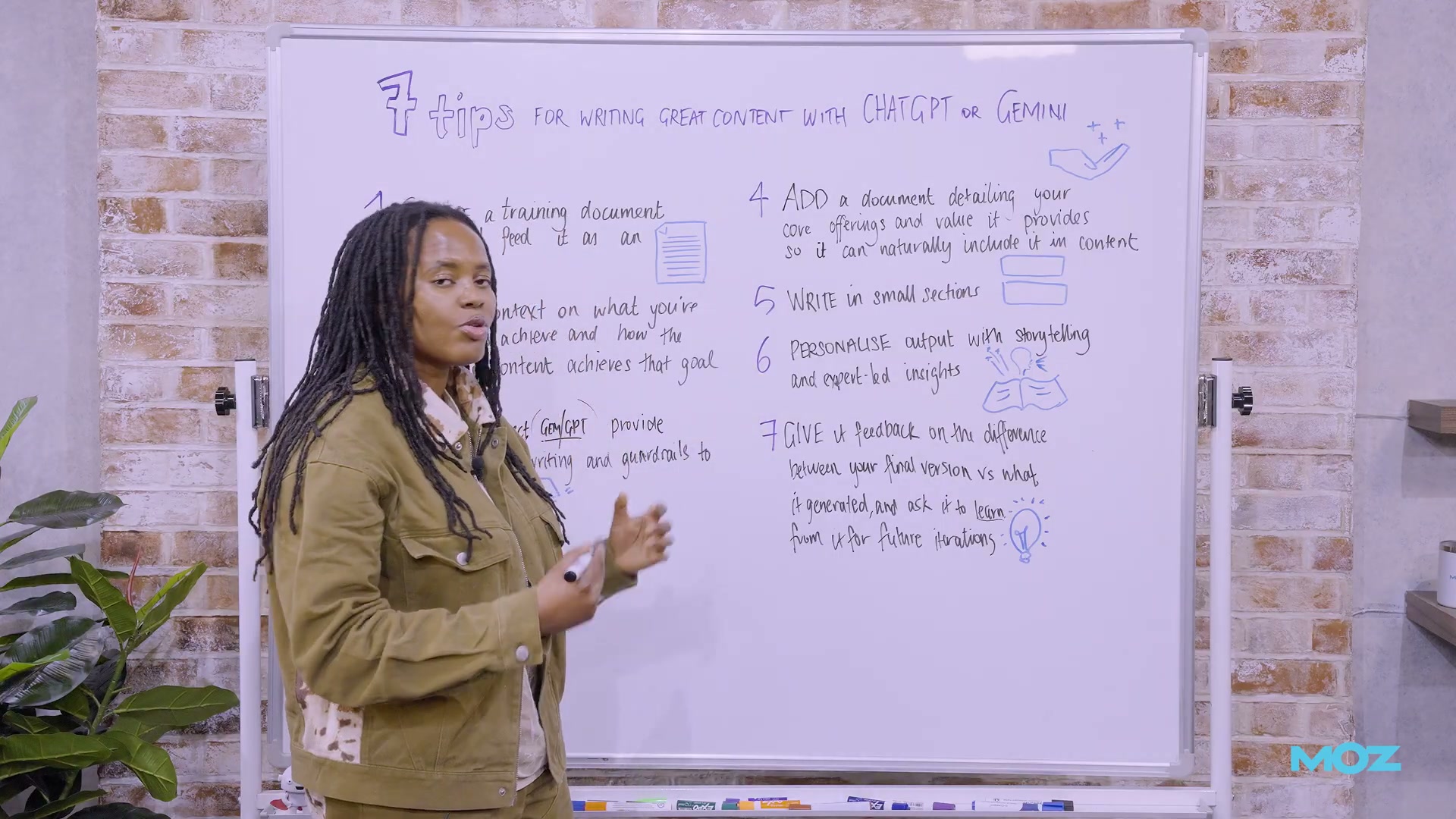Closing overview of the 7-tip framework: from training documents to iterative feedback loops