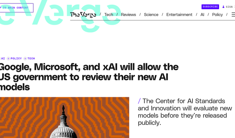 US Government Will Now Review AI Models Before Release: What Marketers Must Know