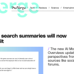 Article backdrop: Google’s AI search summaries will now quote Reddit
