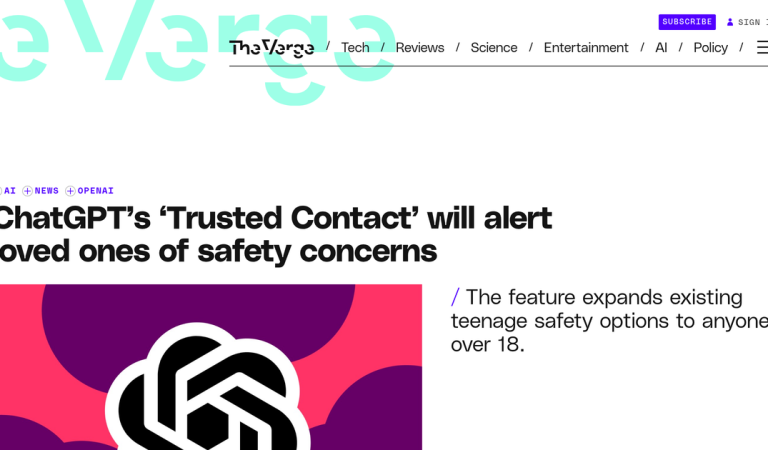 ChatGPT Trusted Contact: OpenAI’s Safety Feature and Brand Risk