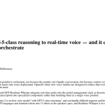 Article backdrop: OpenAI brings GPT-5-class reasoning to real-time voice — and