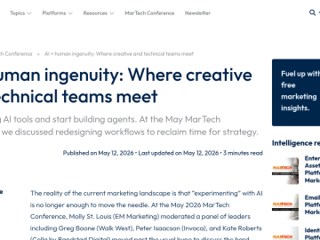 Article backdrop: AI + human ingenuity: Where creative and technical teams mee