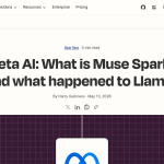 Article backdrop: Meta AI: What is Muse Spark? And what happened to Llama?