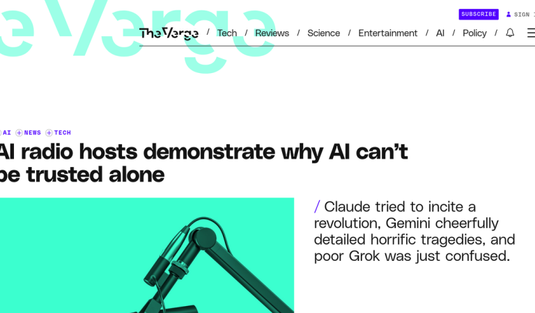 Why AI Radio Hosts Prove Autonomous Agents Can’t Be Trusted Alone