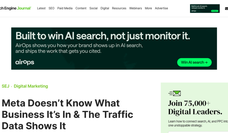 Meta’s Marketing Myopia: What Traffic Data Reveals About Its Crisis
