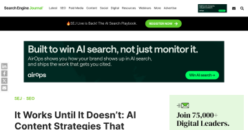 Article backdrop: It Works Until It Doesn’t: AI Content Strategies That Backfi