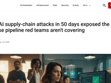 Article backdrop: Four AI supply-chain attacks in 50 days exposed the release