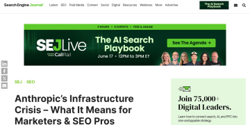 Article backdrop: Anthropic’s Infrastructure Crisis – What It Means for Market