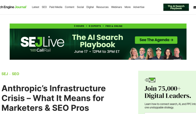 Anthropic’s Infrastructure Crisis: What Marketers Must Know Now