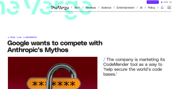 Article backdrop: Google wants to compete with Anthropic’s Mythos