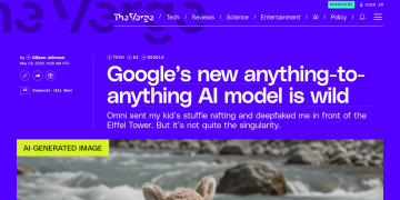 Article backdrop: Google’s new anything-to-anything AI model is wild