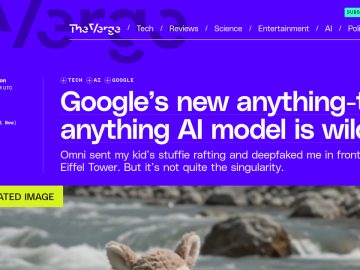 Article backdrop: Google’s new anything-to-anything AI model is wild