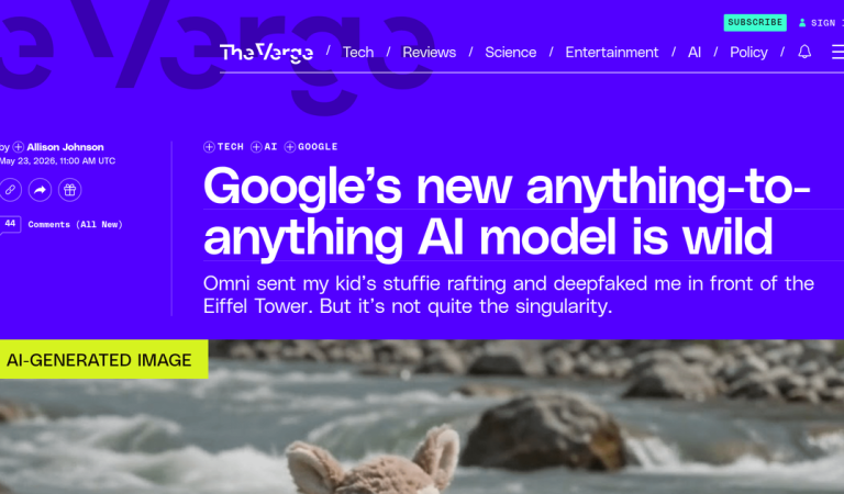 Google Gemini Omni: The AI Model That Creates Anything From Anything