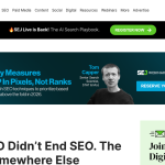 Article backdrop: Google I/O Didn’t End SEO. The Risk Is Somewhere Else via @s