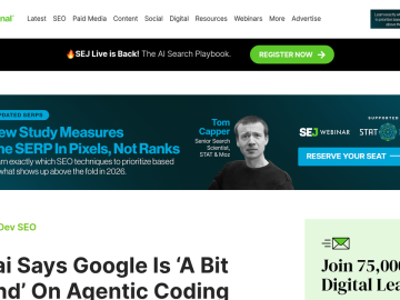 Article backdrop: Pichai Says Google Is ‘A Bit Behind’ On Agentic Coding via @