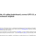 Article backdrop: DeepSWE blows up the AI coding leaderboard, crowns GPT-5.5,